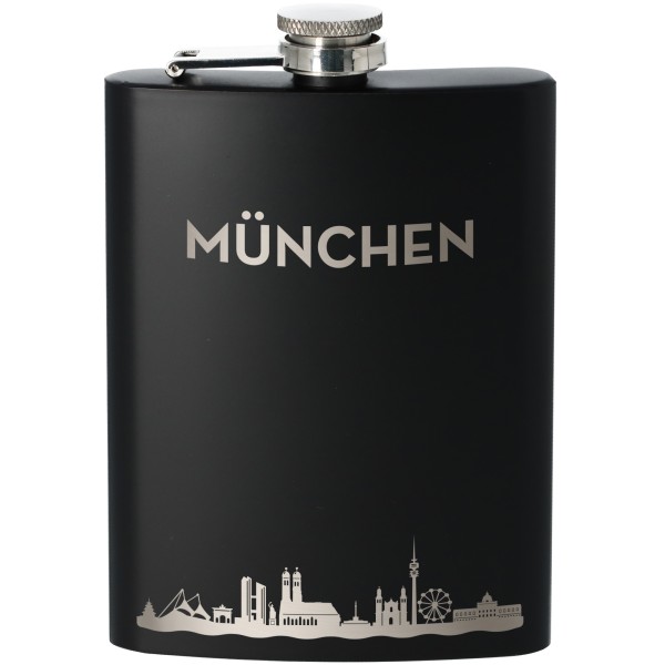 Flachmann Skyline München 235ml