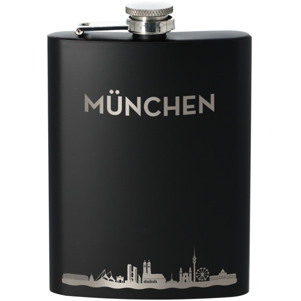 Flachmann Skyline München 235ml