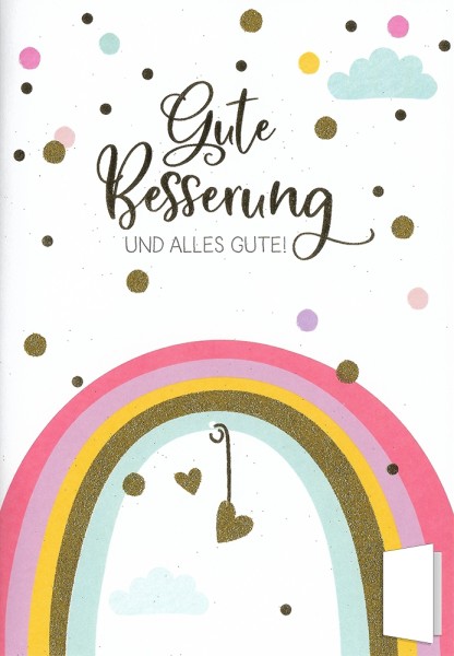Grußkarte "Gute Besserung und Alles Gute!"