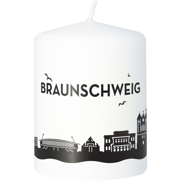 Stumpenkerze Skyline Braunschweig
