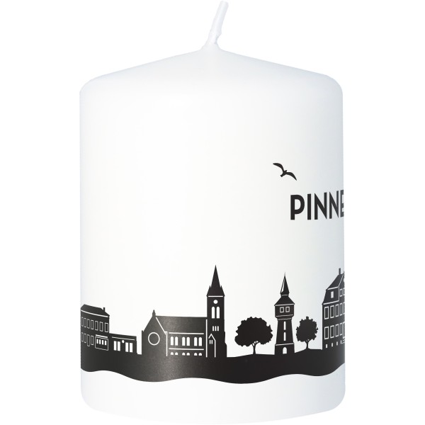 Stumpenkerze Skyline Pinneberg