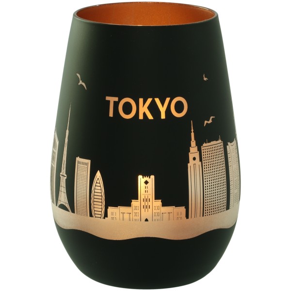 Windlicht Skyline Tokio