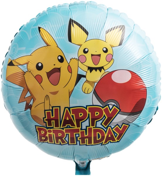 Pokemon Ballon "Happy Birthday"