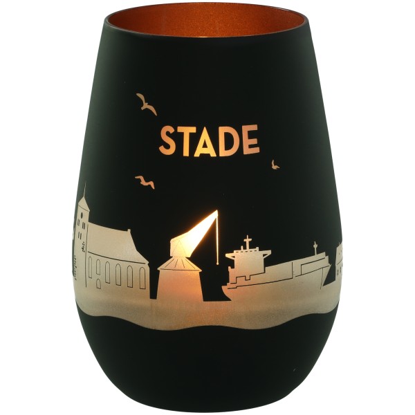 Windlicht Skyline Stade