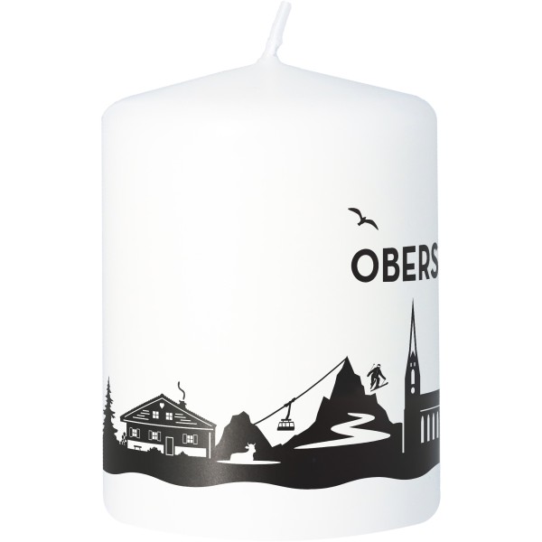 Stumpenkerze Skyline Oberstdorf