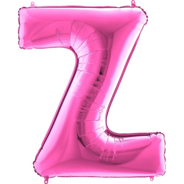 Buchstabenballon Pink "Z"