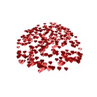 Konfetti 1,7cm in 15g Packung Rot  Konfetti 1,7cm in 15g Packung Rot