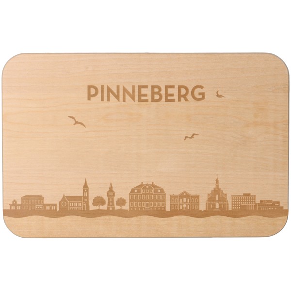 Frühstücksbrett Skyline Pinneberg 23cm x 15cm x 1cm