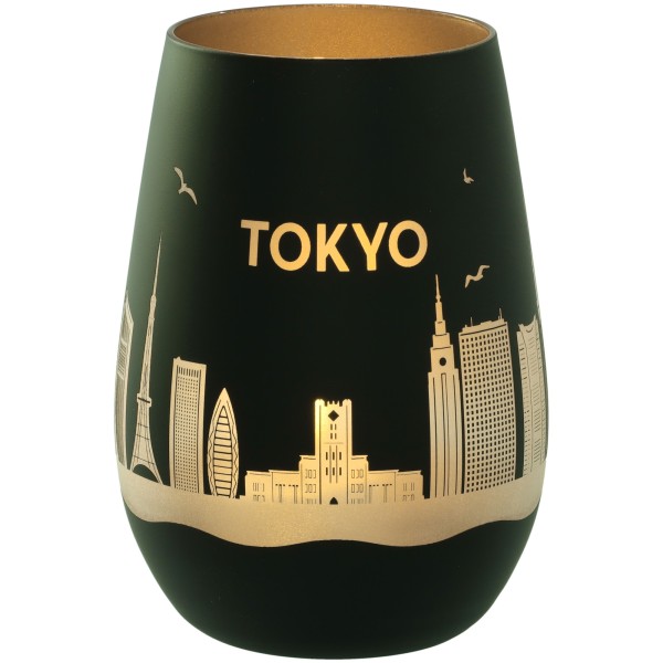 Windlicht Skyline Tokio