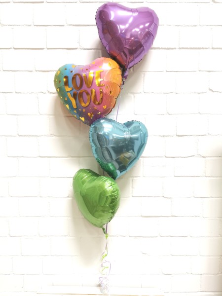 Ballon Bouquet "Love you"