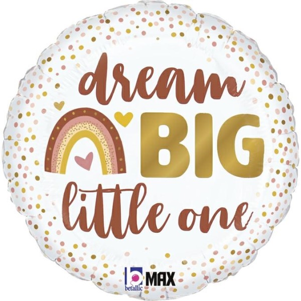 Folienballon Boho "Big Dream little one" Baby