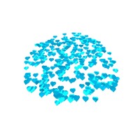 Vorschau: Konfetti 1,7cm in 15g Packung Hellblau Vorschau: Konfetti 1,7cm in 15g Packung Hellblau