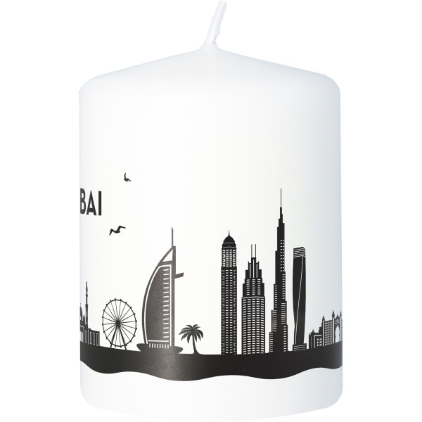 Stumpenkerze Skyline Dubai