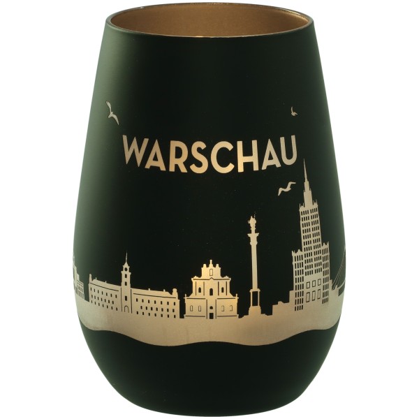 Windlicht Skyline Warschau