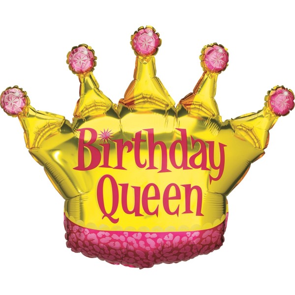 Riesenballon "Birthday Queen"