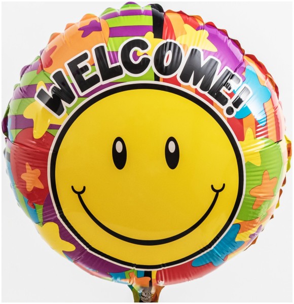 Folienballon "Welcome"