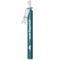 Stabkerze "Mein Superheld" Petrol  Stabkerze "Mein Superheld" Petrol