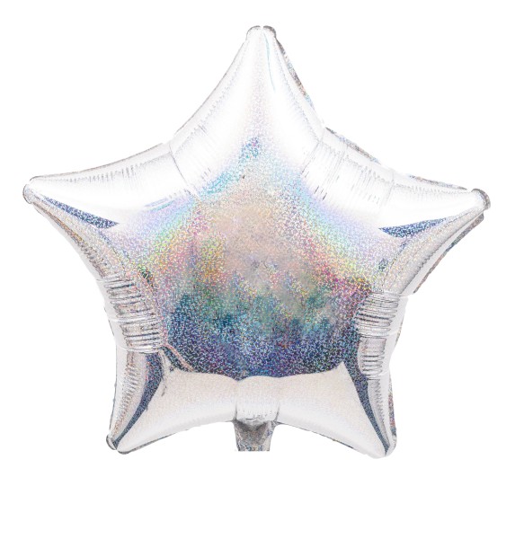 Folienballon Uni Metallic Holografisch