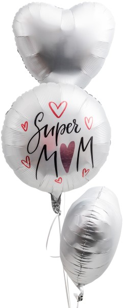 Deko Ballonset Muttertag "Super Mum"