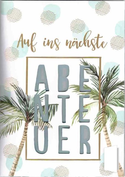 Musikkarte "Auf ins nächste Abenteuer"