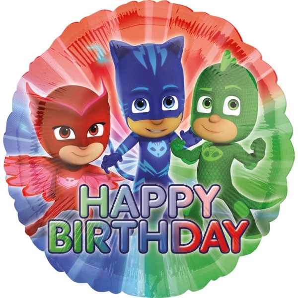 Ballon von PJ Masks " Happy Birthday"