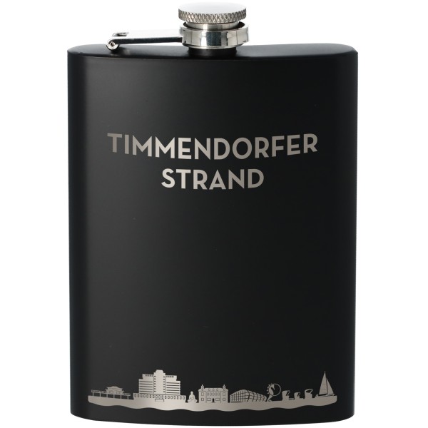 Flachmann Skyline Timmendorfer Strand 235ml