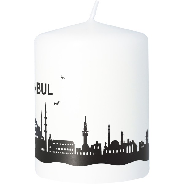 Stumpenkerze Skyline Istanbul