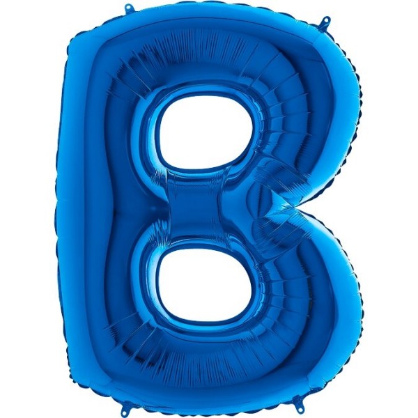 Buchstaben Ballon "B - Blau"