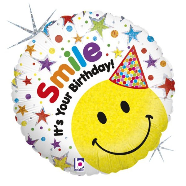 Party Ballon "Smile it's your Birthday"