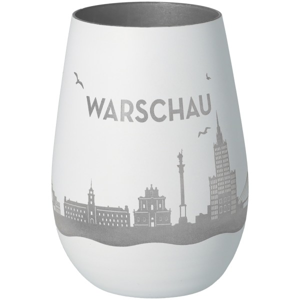 Windlicht Skyline Warschau