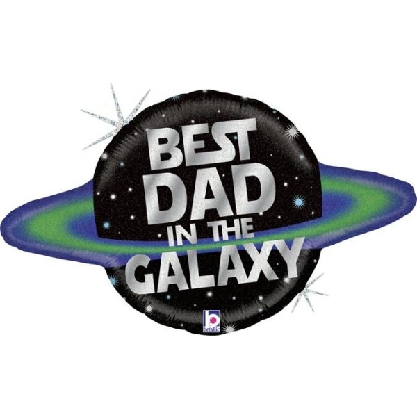 Riesenballon "Best Dad in the Galaxy"