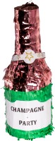 Pinata Champagner Flasche Grün  Pinata Champagner Flasche Grün