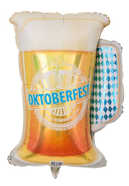 Bierkrug Ballon "Oktoberfest Mass Bier"