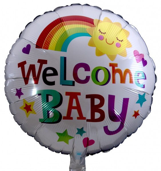 Baby Ballon "Welcome Baby"