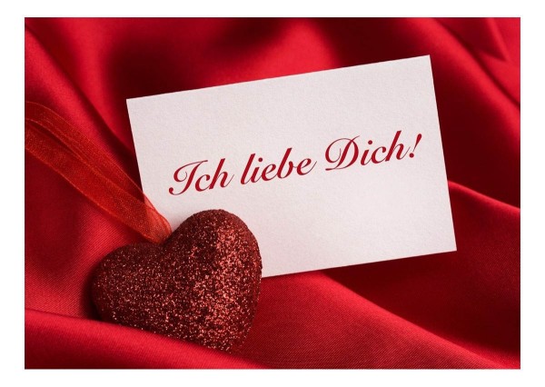 Grußkarte "Ich liebe Dich!"