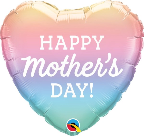 Herzballon "Happy Mother's Day!"