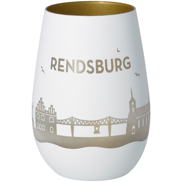 Windlicht Skyline Rendsburg