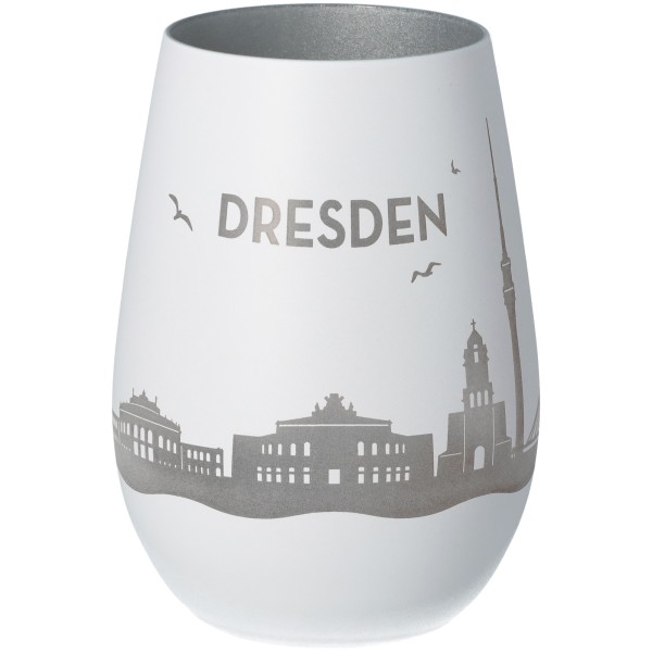 Windlicht Skyline Dresden