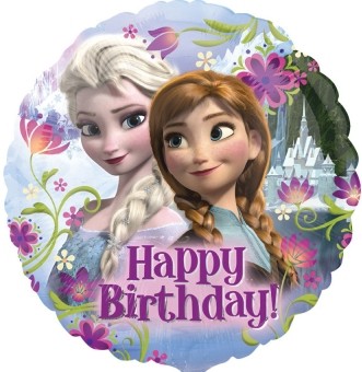 Folienballon "Frozen - Happy Birthday"