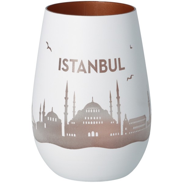 Windlicht Skyline Istanbul