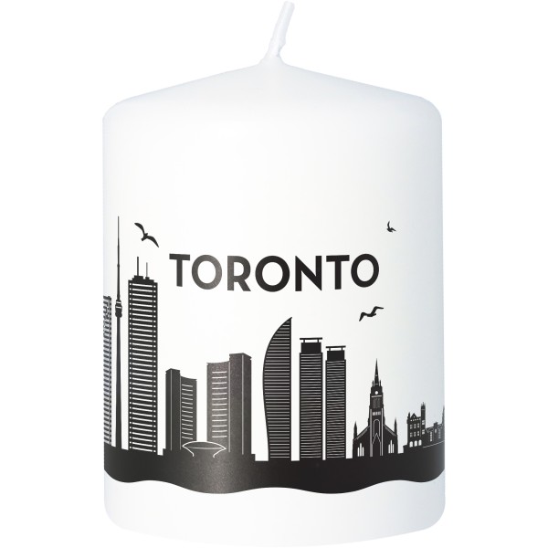 Stumpenkerze Skyline Toronto