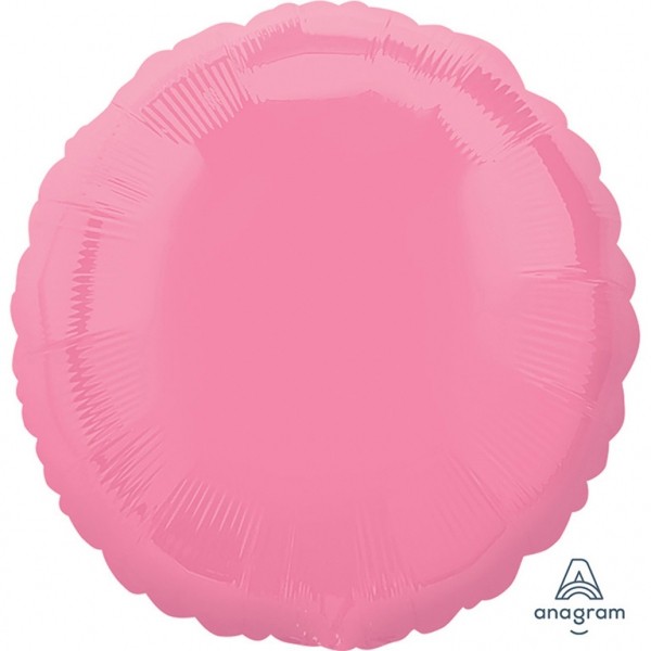 Folienballon Rund Bubble Gum Pink