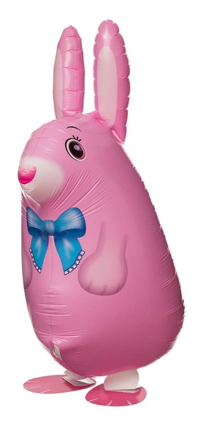 Airwalker Ballon "Hase" pink