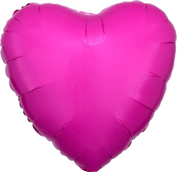 Folienballon Herz, Pink