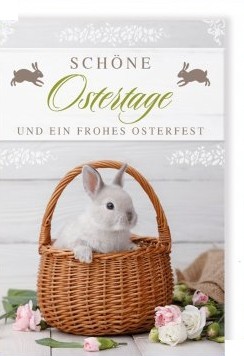 Ostergrußkarte "Schöne Ostertage"