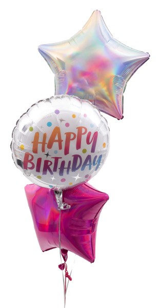 Ballon Bouquet "Happy Birthday Rainbow"