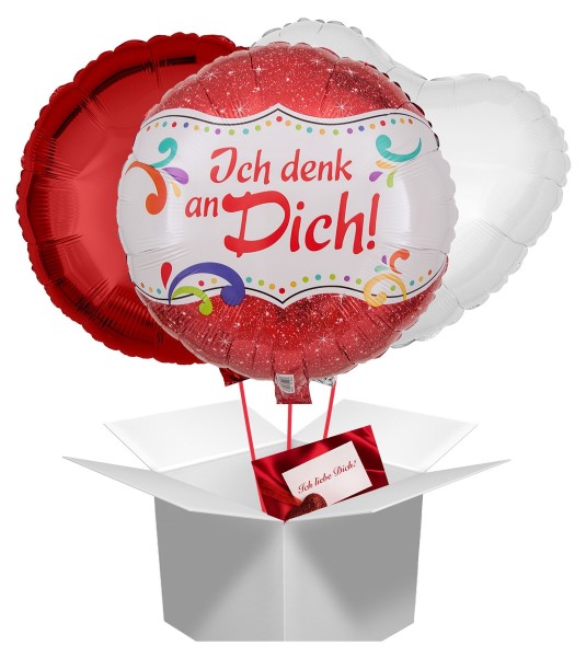 Ballonstrauß "Ich denk an dich"