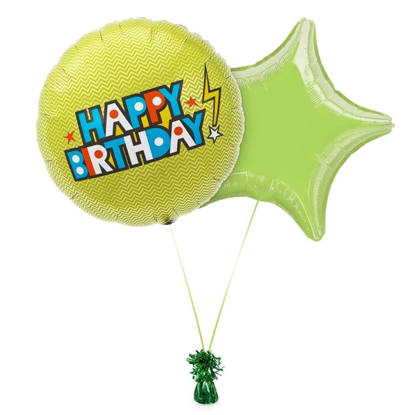 Ballon Bouquet Bunt "Happy Birthday"