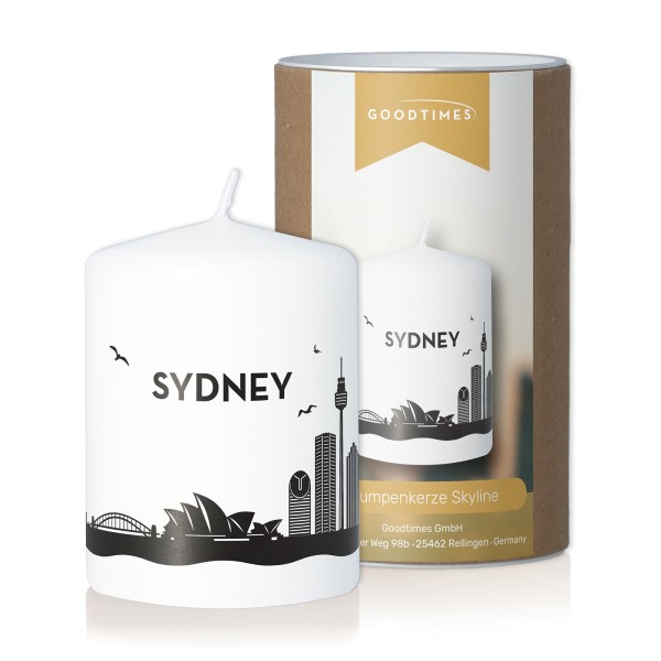 Stumpenkerze Skyline Sydney