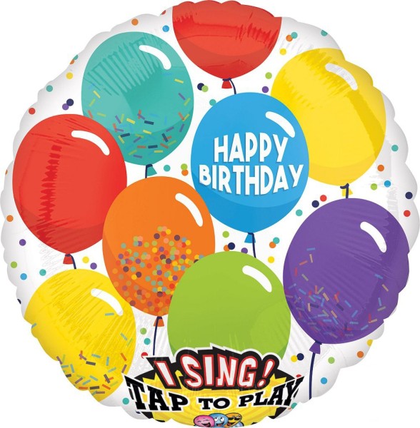Musikballon "HAPPY BIRTHDAY"
